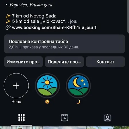Vikendica Monte * Novi Ledinci
